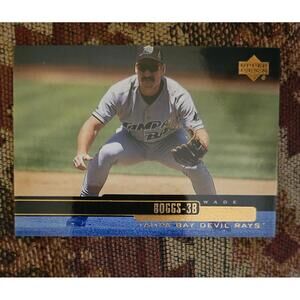 2000 Upper Deck Wade Boggs #240 Tampa Bay Devil Rays